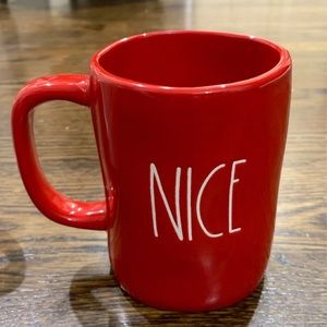 Rae Dunn “Naughty/Nice” Red Christmas Mug